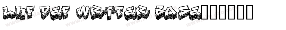 LHF Def Writer BASE字体转换